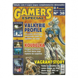 Revista Gamers Especial n 38 Guia Completo de Vagrant Story, Koudelka e Valkyrie Profile - Estratgias, Dicas e Segredos dos Clssicos de RPG para PlayStation