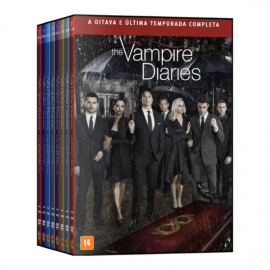 Srie The Vampire Diaries - 1 a 8 Temporada (DVDs Gravados de Boa Qualidade)